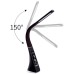 MeanIT Lampa, LED, stolna sa satom, alarmom i termometrom - L5