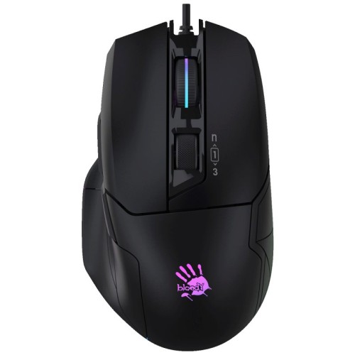 Bloody Miš optički, gaming, 10.000 dpi, RGB, USB - A4-W70 MAX Stone Black