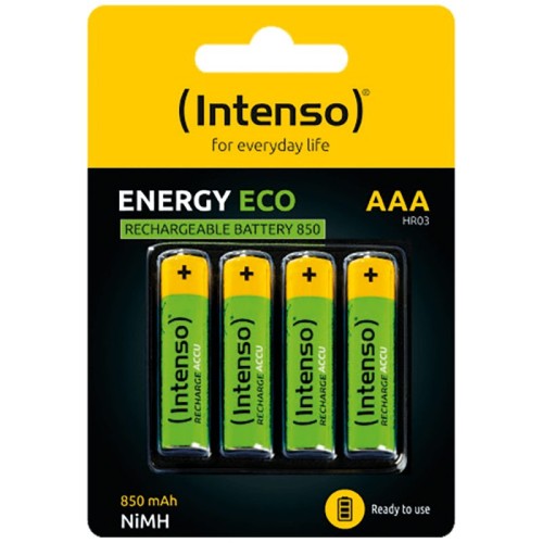 Intenso Baterija punjiva AAA / HR03, 850 mAh, blister 4 kom - AAA / HR03/850