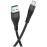 hoco. USB kabl za smartphone, USB type C, 1.2 met., 5 A, crna - U53 5A Flash