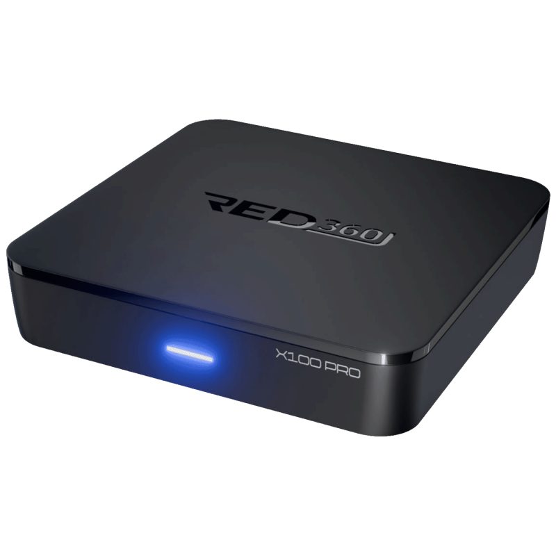 REDLINE Prijemnik Google TV, 4K, 2GB / 16 GB, WiFi, Bluetooth, LAN - RED360 X100 PRO