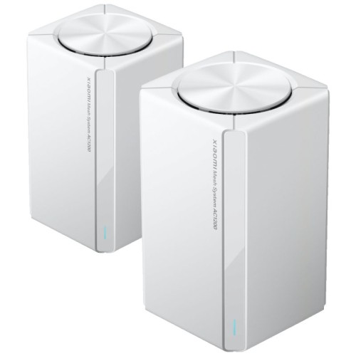 Xiaomi Wireless Mesh Router, Dual Band, up to 1200 Mbps - AC1200 Mesh (2-Pack)