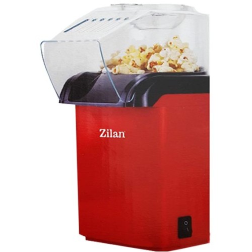 Zilan Aparat za kokice, 1200 W, crvena - ZLN8046