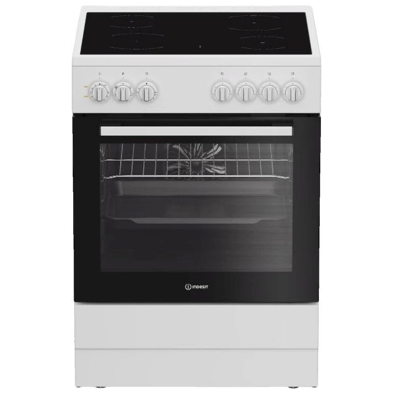 Indesit Štednjak 4 staklokeramičke ringle, pećnica 66 lit., A - I6V5PMW