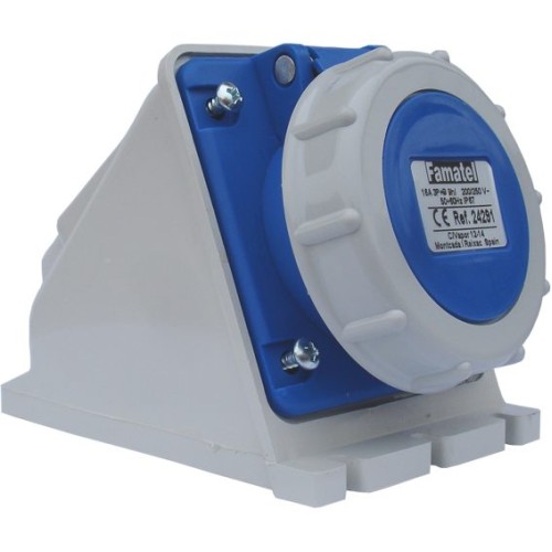 Famatel Utičnica zidna 16A, 220-240V, 3 polna (3P+T), H9,IP67 - 24291