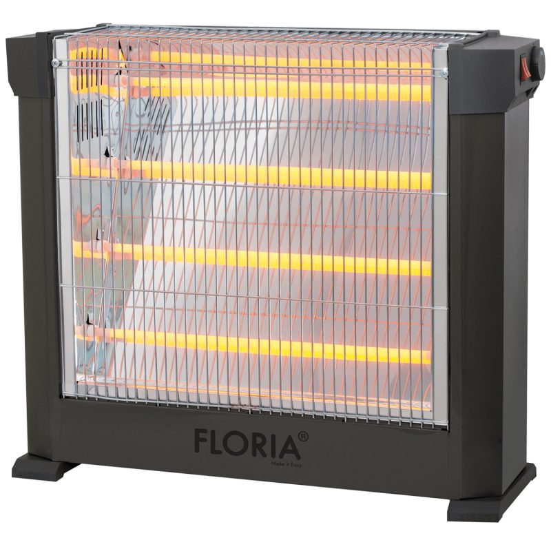 Floria Grijalica sa halogenim ( kvarcnim ) grijačem, 1800 W, crna - ZLN8808