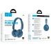 hoco. Slušalice bežične, Bluetooth / AUX - W66 Blue