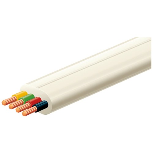 home Telefonski kabl, bakar, 4/4, 100 met., bijeli - TK 1/WH
