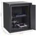 Yale Sef, protupožarni, PIN code pristup, 500 x 440 mm - YEN/500/EEG1