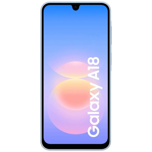Samsung Smartphone 6.7", Octa Core 2.4GHz, RAM 4GB, 50Mpixel - Galaxy A18 4GB/128GB Light Blue