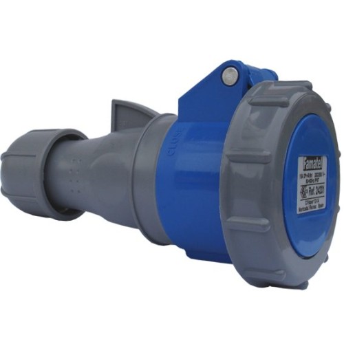 Famatel Utičnica spojka 16A, 220-240V, 3 polna (3P+T), H9, IP67 - 24201