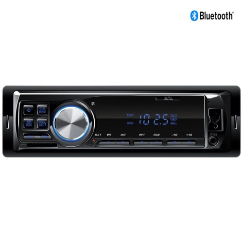 SAL Auto radio, 4 x 45W, BT, FM, USB/SD/AUX, daljinski upravljač - VBT 1100/BL
