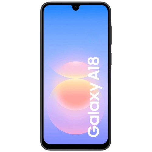 Samsung Smartphone 6.7", Octa Core 2.4GHz, RAM 4GB, 50Mpixel - Galaxy A18 4GB/128GB Black