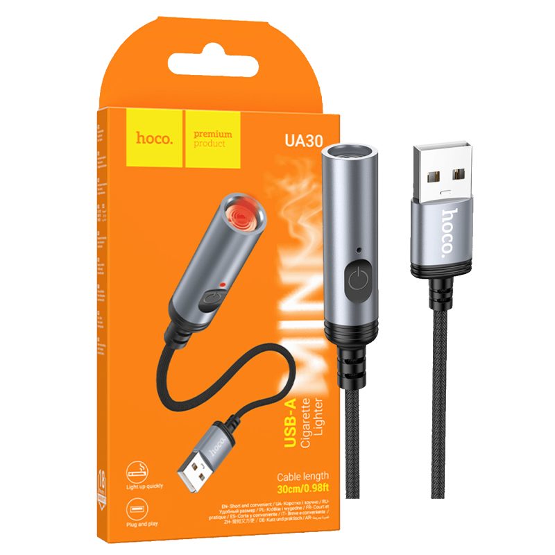 hoco. Upaljač sa USB kabelom - UA30 USB
