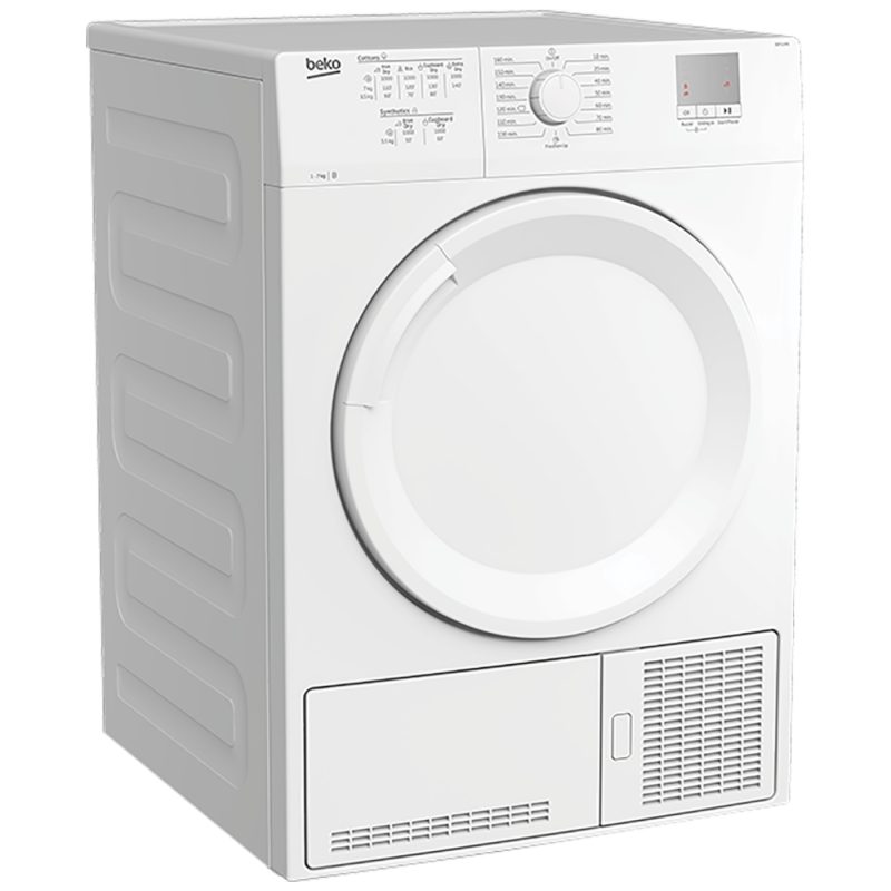 Beko Kondenzacijska sušilica, kapacitet 7 kg, 15 programa, B - DF 7111 PAW
