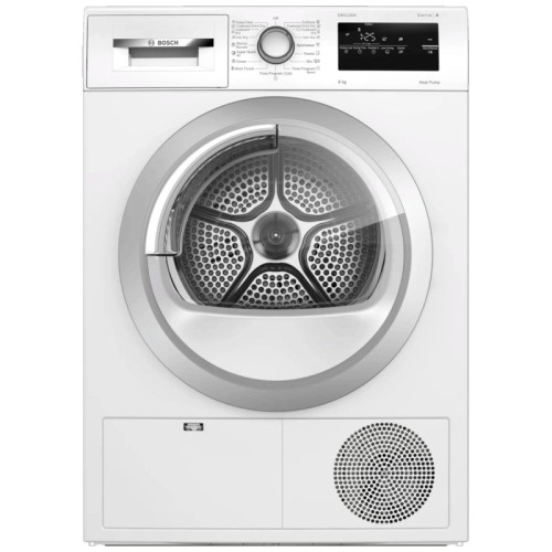 Bosch Mašina za sušenje veša sa toplotnom pumpom, 8 kg,Serie 4,A++ - WTH85292BY