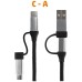 home USB kabl za punjenje, 4u1, multi, dužina 1.5 met. - USB MULTI