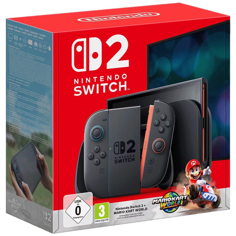 Nintendo Igraća konzola Nintendo Switch 2 + Mario Kart World - Switch Console 2 + Mario Kart World