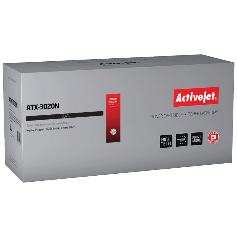 Activejet Toner za printer Xerox 3020, WorkCentre 3025, crni - ATX-3020N