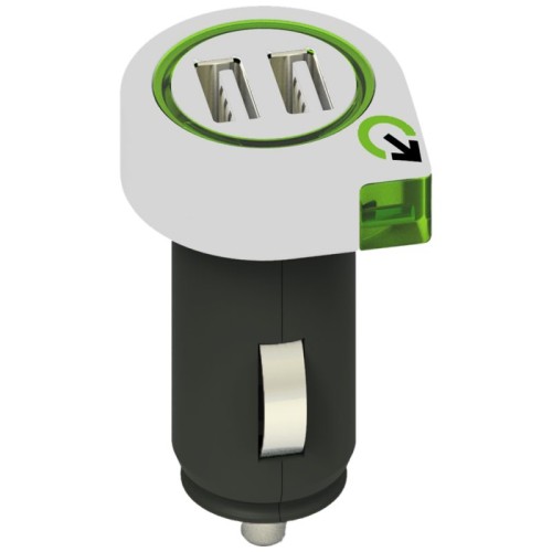 q2power Auto punjač, Dual USB, 2.1A - DUAL USB CAR CHARGER