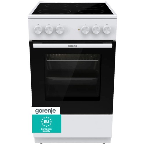 Gorenje Štednjak, 4 staklokeramička ploča, 8600W, pećnica 74 lit, A - GEC5A20WG