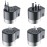 hoco. Punjač Travel, univerzalni, EU/UK/US/AU, 2 x USB,2.5 A - AC4 Dual port rotating charging