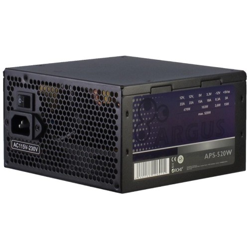 Inter-Tech Napojna jednica za PC, ATX, 520W - Argus APS-520W