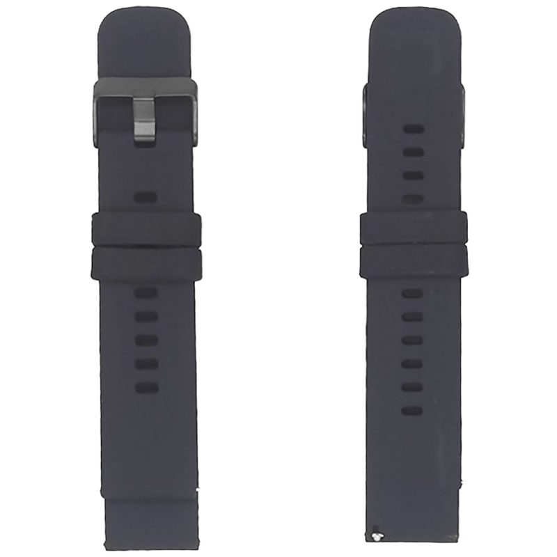 MeanIT Zamjenski remen za smartwatch, 22 mm, crna - MSWREM1