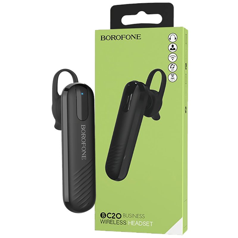 Borofone Slušalica bežične sa mikrofonom, Bluetooth, 70 mA, 4 h - BC20 Smart Black