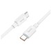 hoco. USB kabl za smartphone, type C, 100W, bijela - X96 Hyper, 100W, White