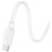 hoco. USB kabl za smartphone, type C, 100W, bijela - X96 Hyper, 100W, White