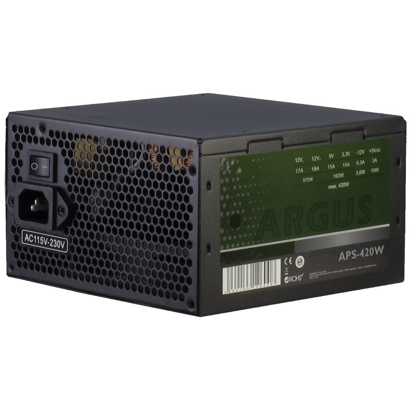 Inter-Tech Napojna jednica za PC, ATX, 420W - Argus APS-420W