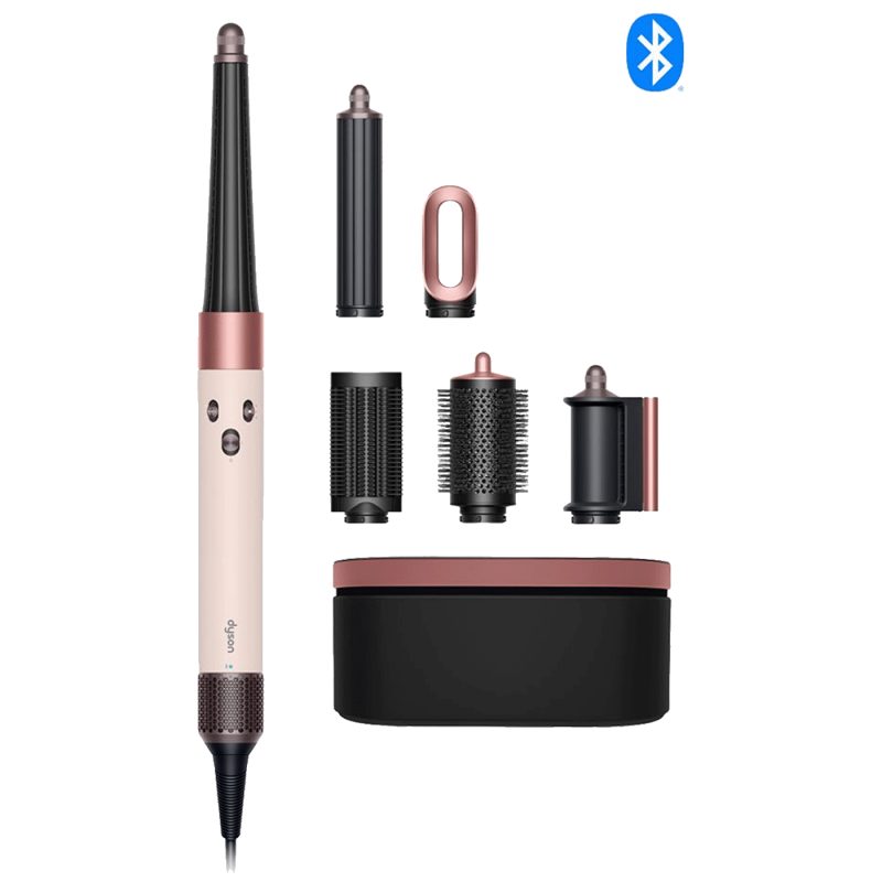 Dyson Uvijač za kosu, 1300 W, kovrče, valovi, ravnanje, sušenje - Airwrap Comp. Pink/Rose Gold+Wavy