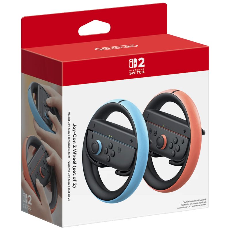 Nintendo Volan sa Joy-Con kontrolerima za Switch 2 - Switch 2 Joy-Con Steering Wheel