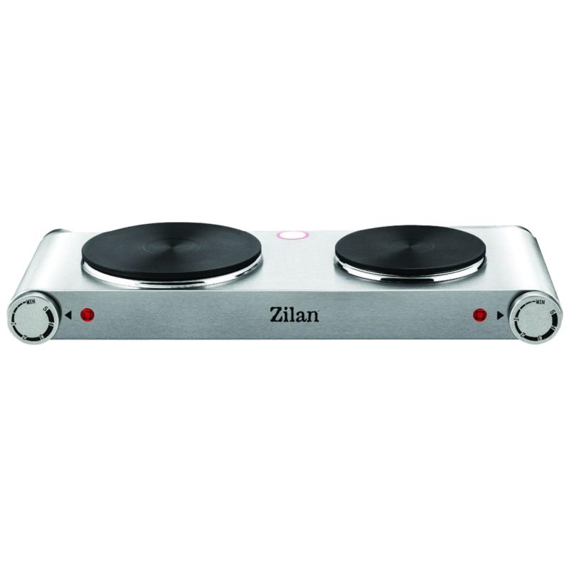 Zilan Električno kuhalo, 2 ploče 2250 W, INOX - ZLN0542