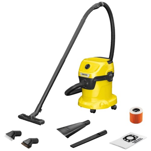 Karcher Usisavač za mokro/suho usisavanje, 1000W, spremnik 15 lit. - WD 3 V-15/4/20 Car