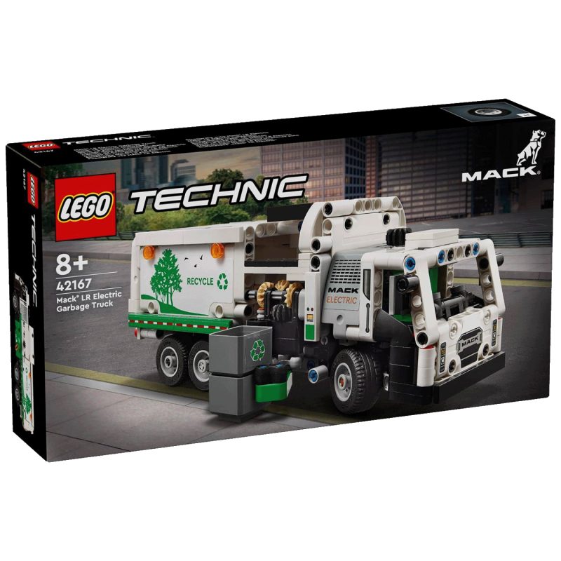 Lego Mack LR električni smetljarski kamion, LEGO Technic - Mack LR električni smetljarko