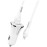 hoco. Auto punjač sa Lightning kabelom, QC, 2 x USB, 3.1 A - Z31 Universe double port, Lightning