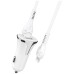 hoco. Auto punjač sa Lightning kabelom, QC, 2 x USB, 3.1 A - Z31 Universe double port, Lightning