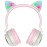 hoco. Slušalice bežične, Bluetooth - W27 Cat Ear Gray