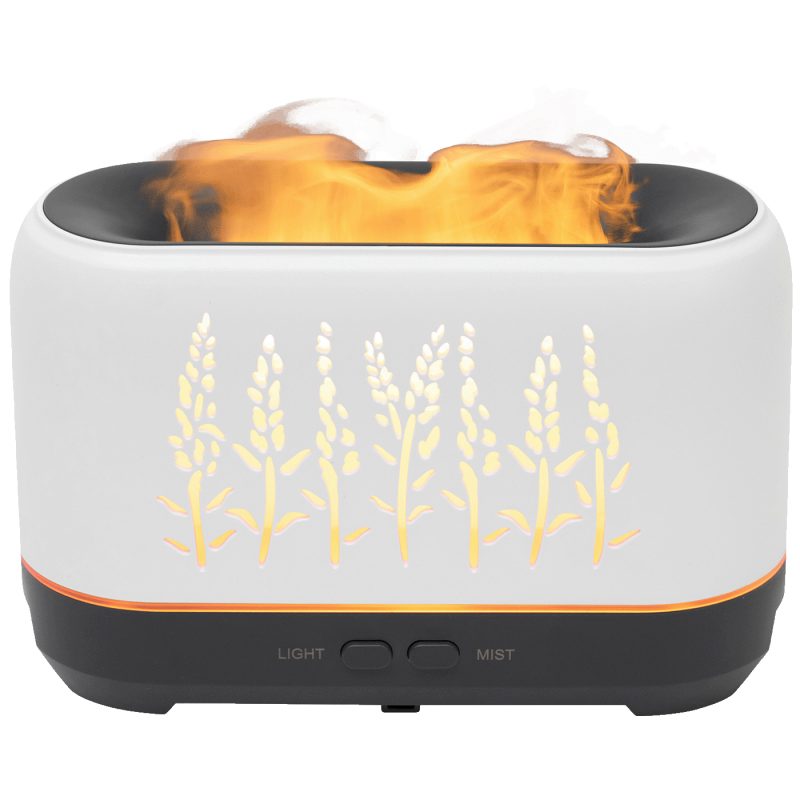 home Ultrazvučni aroma difuzor, ovlaživač, efekt plamena, 200ml - AD 200F