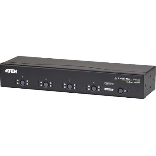 Valueline VGA switch, 4 x 4 audio/video + RS232 - VM0404-AT-G