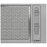 Bosch Kuhinjska napa, ugradbena, 121 W, siva, Serie 2 - DLN53AA70
