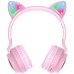 hoco. Slušalice bežične, Bluetooth - W27 Cat Ear Pink