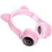 hoco. Slušalice bežične, Bluetooth - W27 Cat Ear Pink