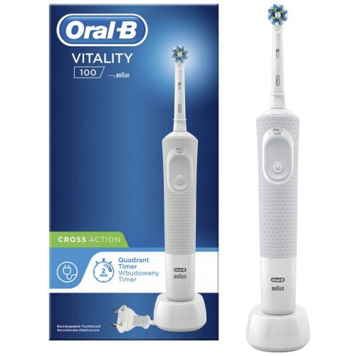 Oral B Četkica za zube, električna, ORAL-B Vitality Easy Clean - Oral-B Vitality 100 Cross