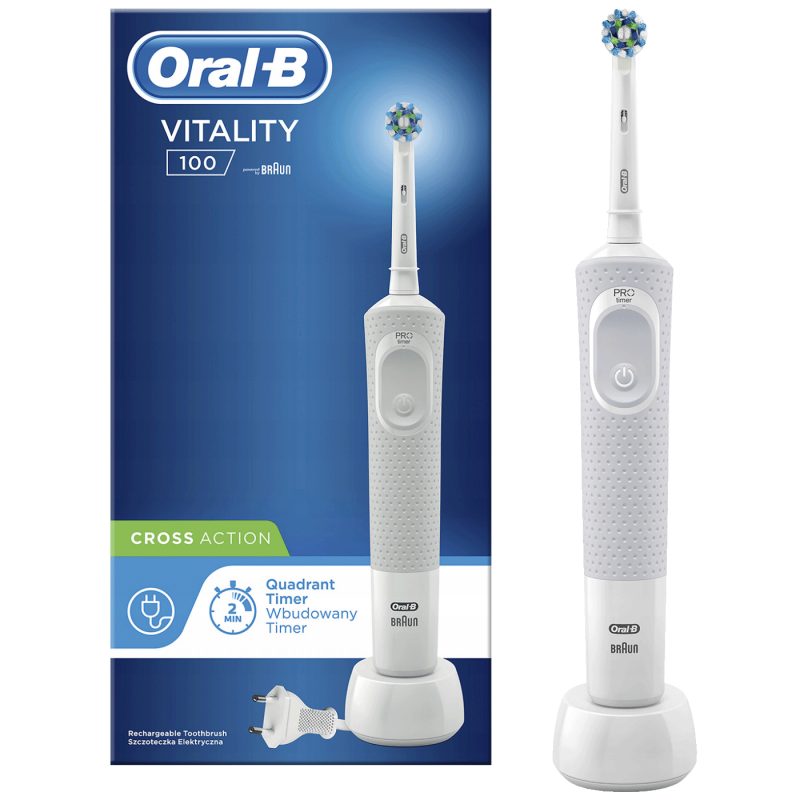 Oral B Četkica za zube, električna, ORAL-B Vitality Easy Clean - Oral-B Vitality 100 Cross