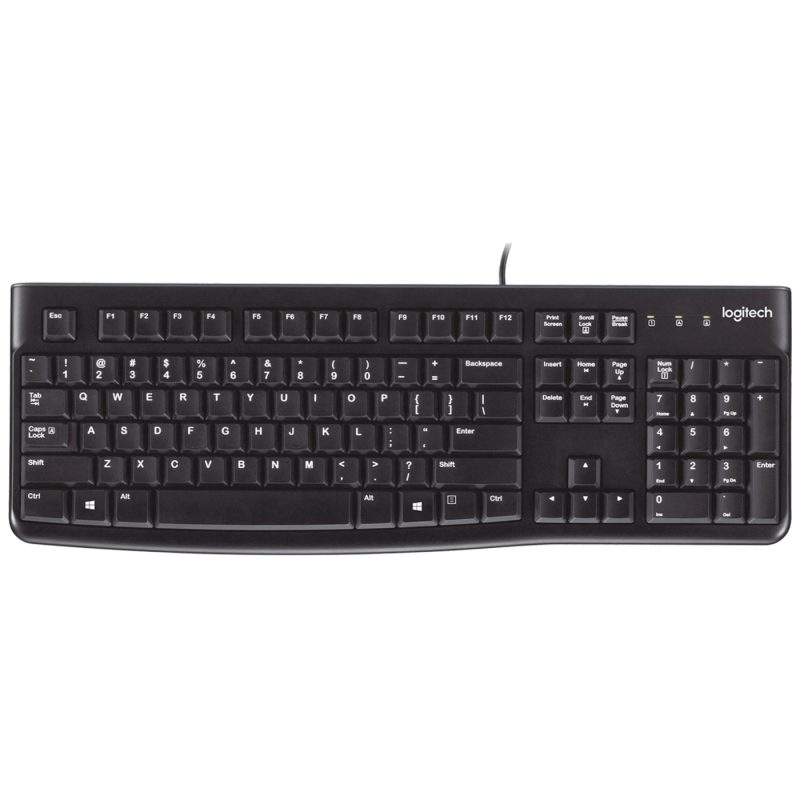 Logitech Tastatura, USB, International layout - K120