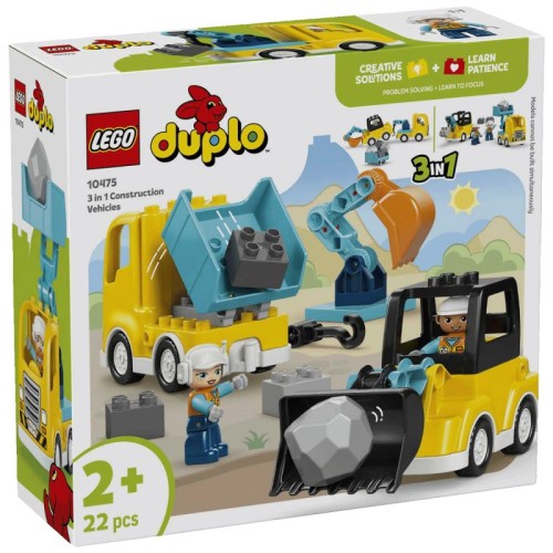 Lego Građevinska vozila 3 u 1, LEGO Duplo