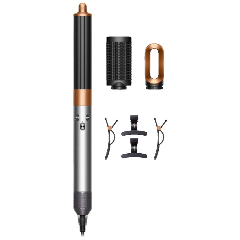 Dyson Uvijač za kosu, 1300 W, kovrče, valovi, ravnanje, sušenje - Airwrap Origin B. Nickel/B. Copper